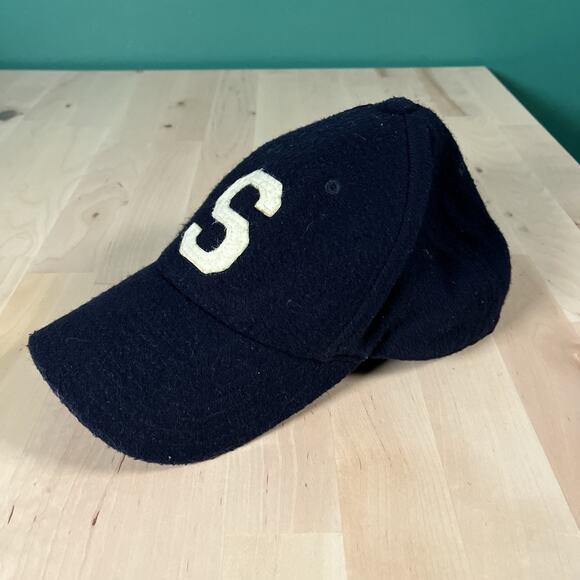 Salisbury University Legacy Wool Felt Hat Adjustable Oldschool Stitched S Letter - Picture 7 of 8